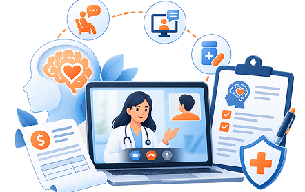 Behavioral health and telehealth billing