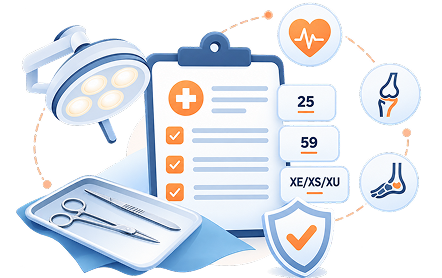 Surgical and sub-specialty coding
