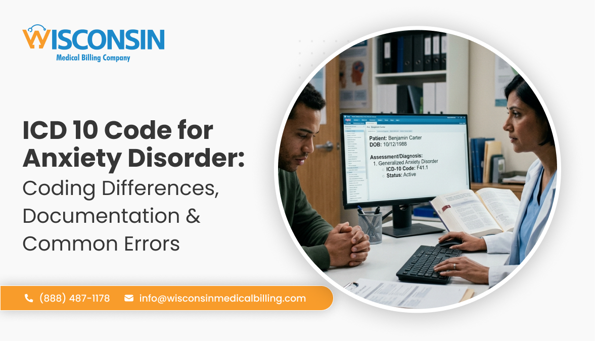 ICD 10 Code for Anxiety Disorder: Coding Differences, Documentation & Common Errors