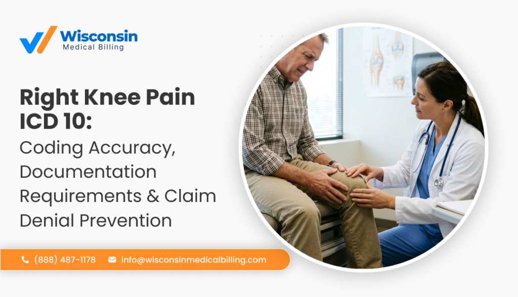 Right Knee Pain ICD 10